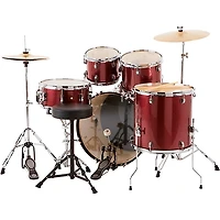 Ludwig BackBeat Complete 5-Piece Drum Set With Hardware and Cymbals -