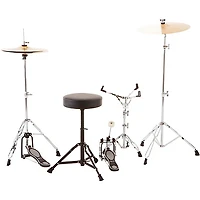 Ludwig BackBeat Complete 5-Piece Drum Set With Hardware and Cymbals -