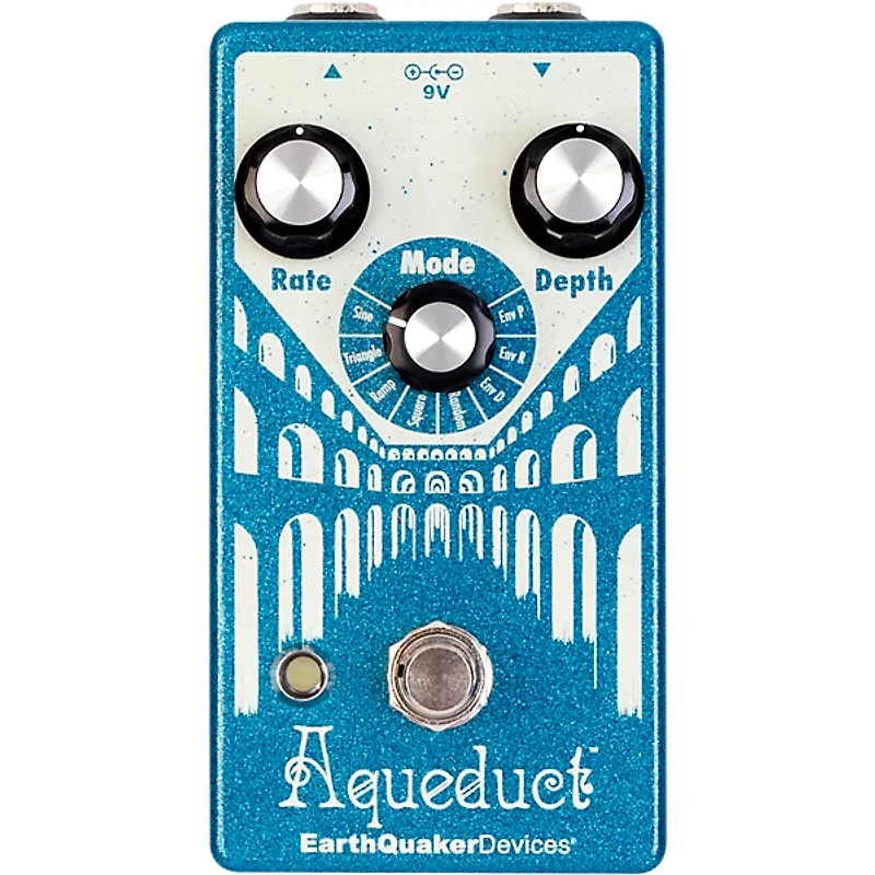 EarthQuaker Devices Aqueduct Vibrato Effects Pedal