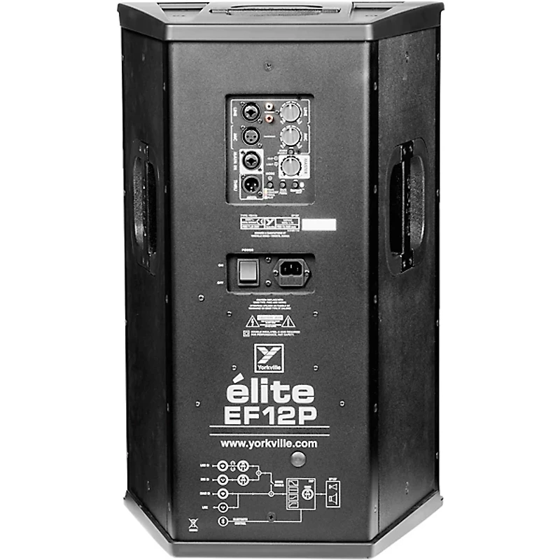 Yorkville EF12P 12" 1,200W Powered Speaker