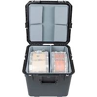 SKB iSeries Dual Snare Case with Padded Interior (3i-1717-16LT)