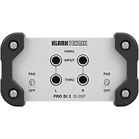 Klark Teknik DI 20P Passive Stereo D.I. Box With MIDAS Transformer