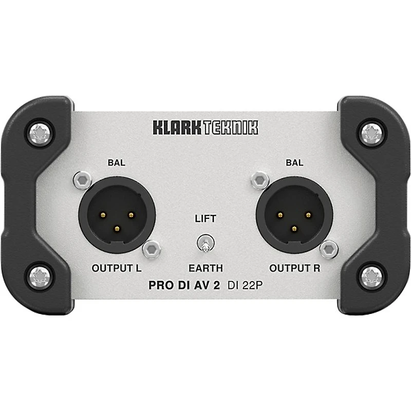 Klark Teknik DI AV 22P Stereo Passive Direct Box