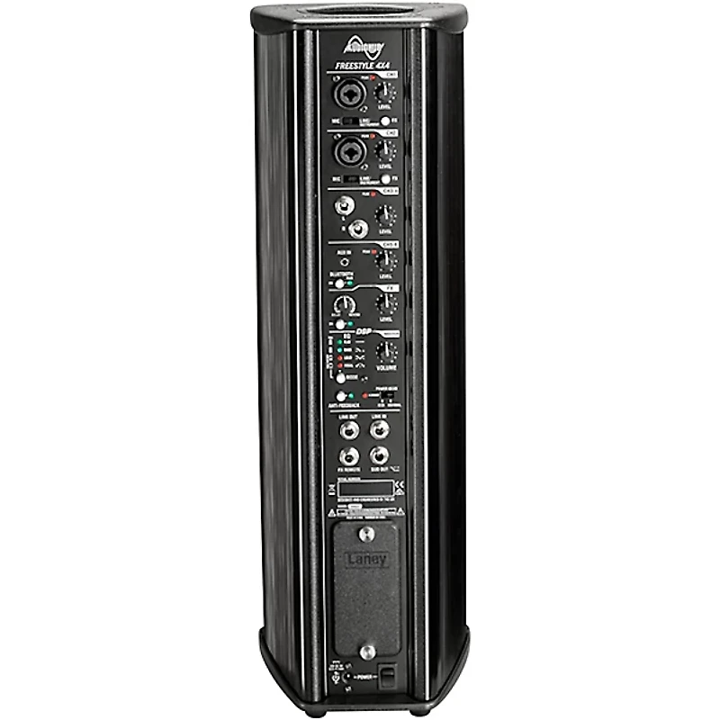 Laney AH4X4 Portable Battery-Powered PA Speaker with Bluetooth Black