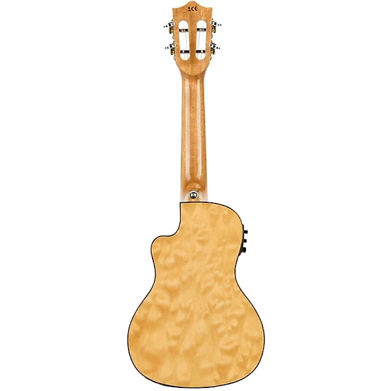 Lanikai QM-CEC Quilted Maple Concert Acoustic-Electric Ukulele
