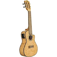Lanikai QM-CEC Quilted Maple Concert Acoustic-Electric Ukulele