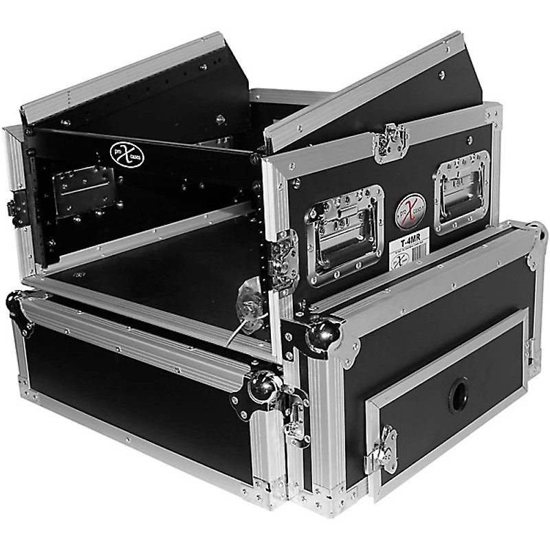 ProX T-4MRSS 4U Rack x 10U Top Mixer DJ Combo Flight Road Case