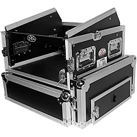 ProX T-4MRSS 4U Rack x 10U Top Mixer DJ Combo Flight Road Case