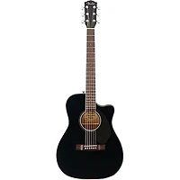 Fender CC-60SCE Concert Acoustic-Electric Guitar Black