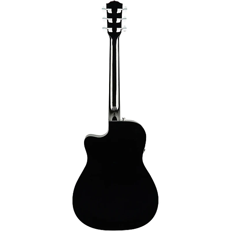 Fender CC-60SCE Concert Acoustic-Electric Guitar Black
