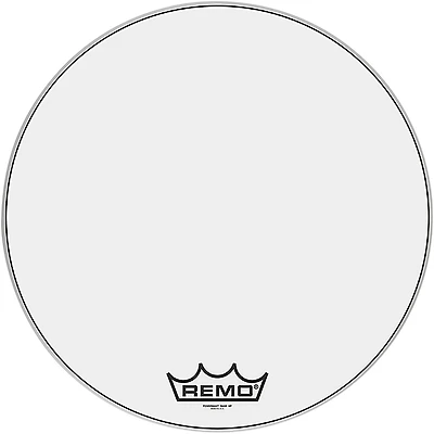 Remo Powermax Ultra White Crimplock Bass Drum Head