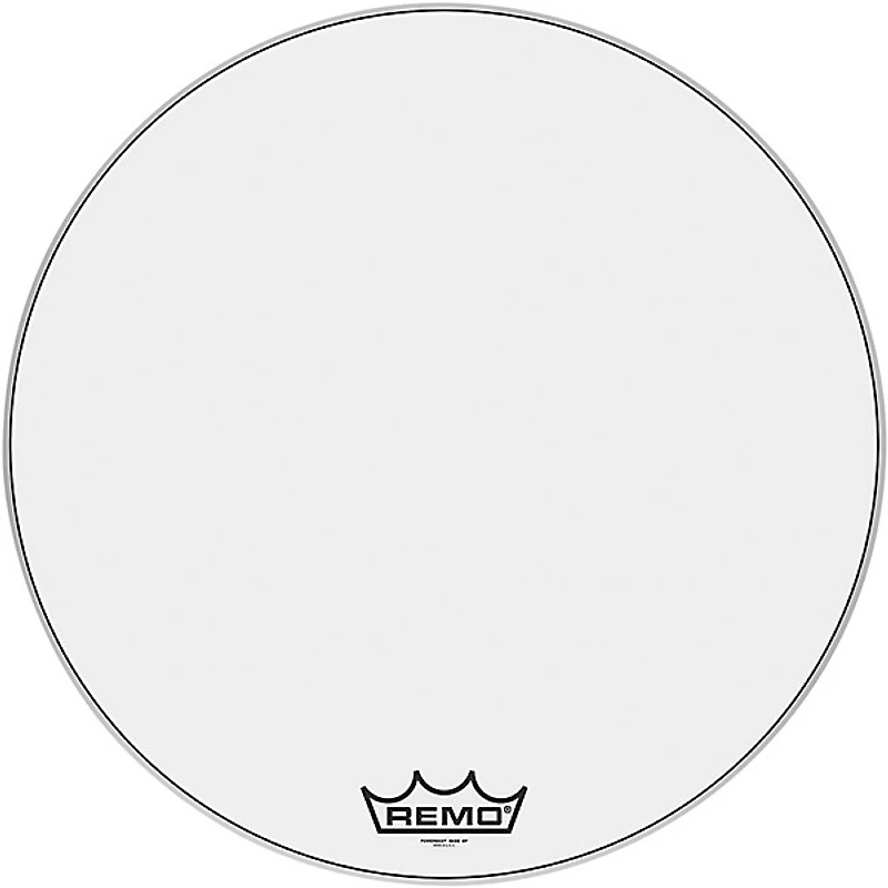 Remo Powermax Ultra White Crimplock Bass Drum Head