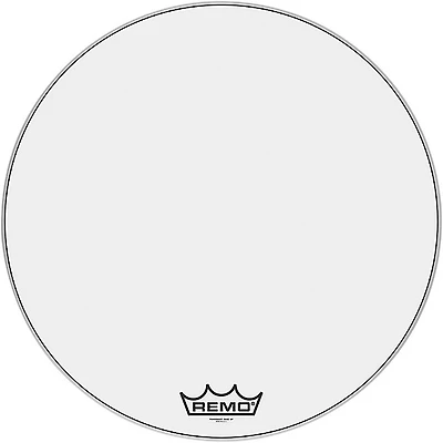 Remo Powermax Ultra White Crimplock Bass Drum Head