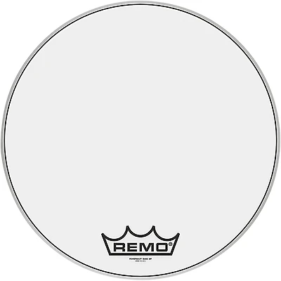 Remo Powermax Ultra White Crimplock Bass Drum Head