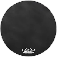 Remo Powermax Black Suede Crimplock Bass Drum Head