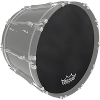 Remo Powermax Black Suede Crimplock Bass Drum Head