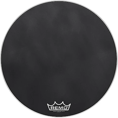 Remo Powermax Black Suede Crimplock Bass Drum Head