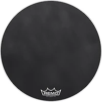Remo Powermax Black Suede Crimplock Bass Drum Head