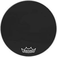 Remo Powermax 2 Ebony Crimplock Bass Drum Head