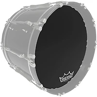 Remo Powermax 2 Ebony Crimplock Bass Drum Head