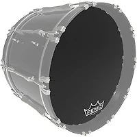 Remo Powermax Ebony Crimplock Bass Drum Head