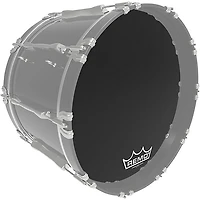 Remo Powermax Ebony Crimplock Bass Drum Head