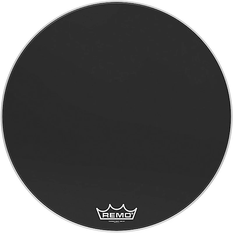 Remo Powermax Ebony Crimplock Bass Drum Head