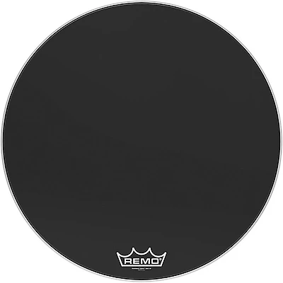Remo Powermax Ebony Crimplock Bass Drum Head