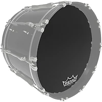Remo Powermax Ebony Crimplock Bass Drum Head
