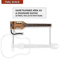 Traveler Guitar Ultra-Light Acoustic-Electric Guitar Mahogany