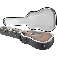 Road Runner RRBTWA Boulevard Series Black Tweed Acoustic Dreadnought Wood Case Black Tweed