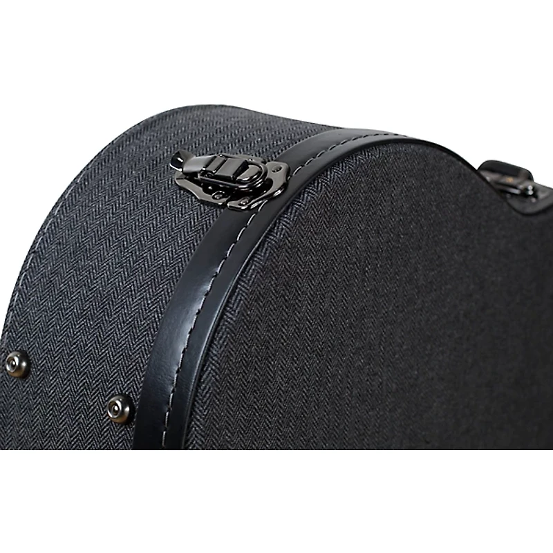 Road Runner RRBTWA Boulevard Series Black Tweed Acoustic Dreadnought Wood Case Black Tweed