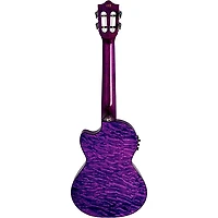 Lanikai QM-CET Quilted Maple Tenor with Kula PreampAcoustic Electric Ukulele