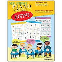 Faber Piano Adventures My First Piano Adventure Flashcard Sheets - For the Young Beginner