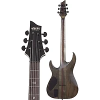 Schecter Guitar Research C-1 SLS Elite Evil Twin Electric Guitar Satin Black