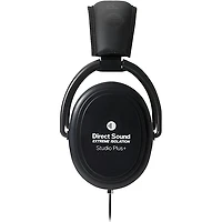 Direct Sound Studio Plus+ Premium Isolation Studio Headphones in Jet Black