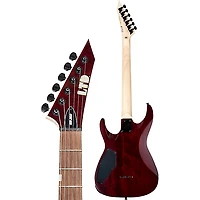 ESP LTD MH-200QM NT Electric Guitar See-Thru Black Cherry