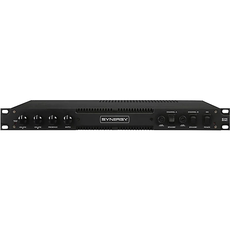 Synergy SYN-5050 2x50W Stereo Rack-Mount Tube Guitar Power Amps