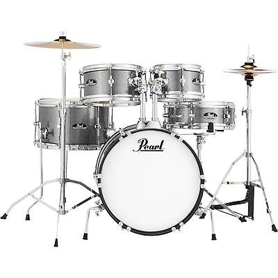 Pearl Roadshow Jr. Drum Set With Hardware and Cymbals