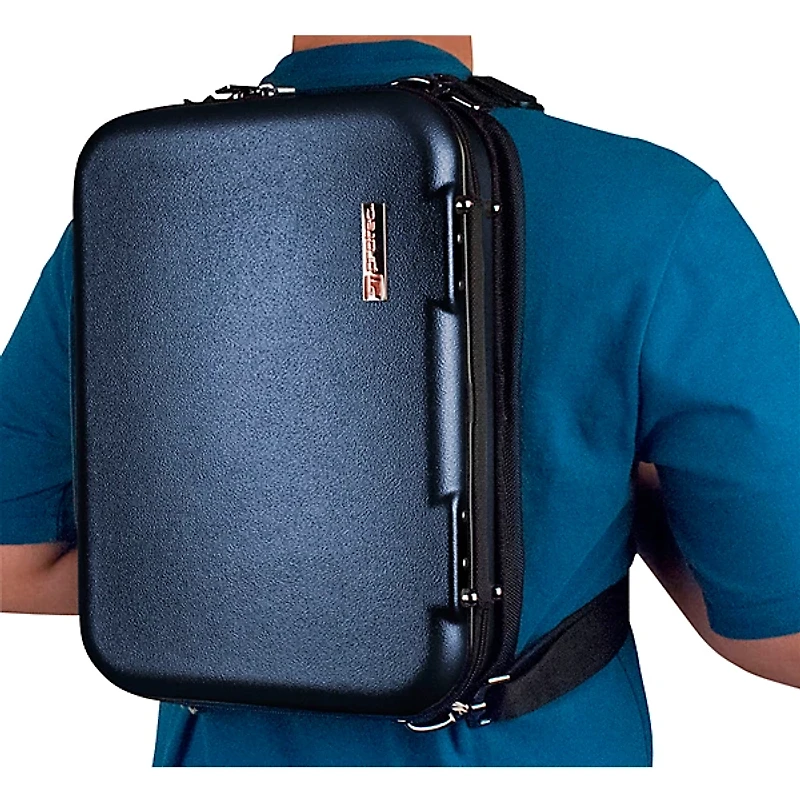Protec ZIP Clarinet Case with Removable Music Pocket Blue Black