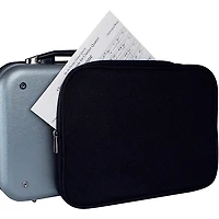 Protec ZIP Clarinet Case with Removable Music Pocket, Silver