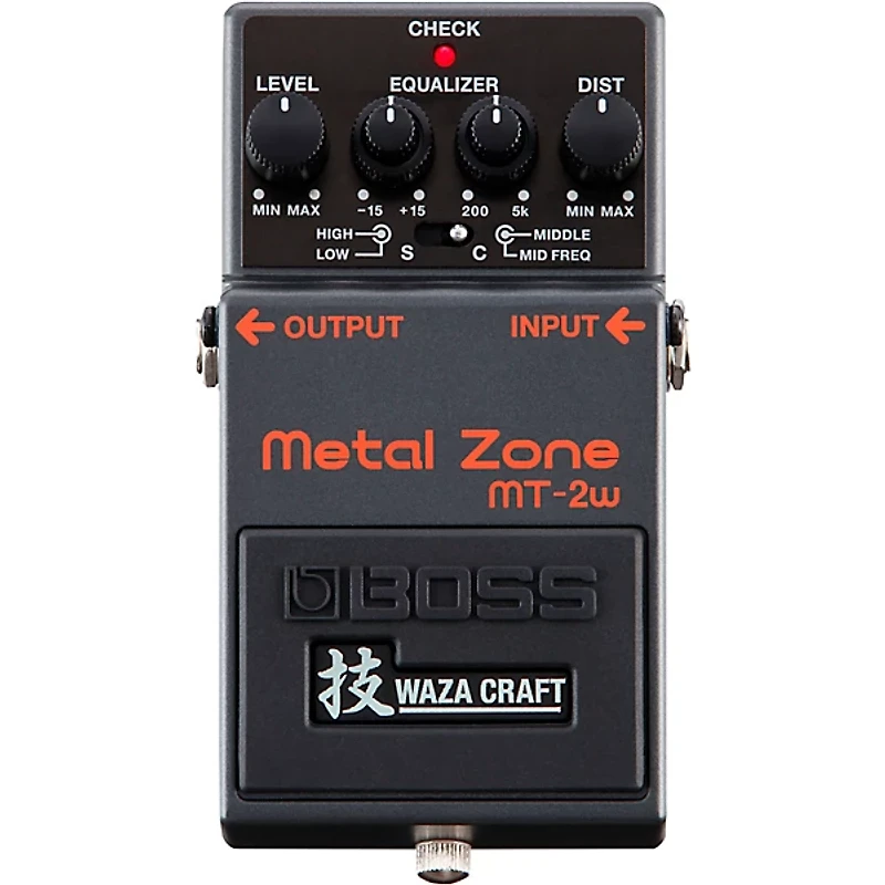 BOSS MT-2W Metal Zone Waza Craft Distortion Guitar Effects Pedal