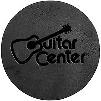 Guitar Center Leather Coaster 4 Pack - Black