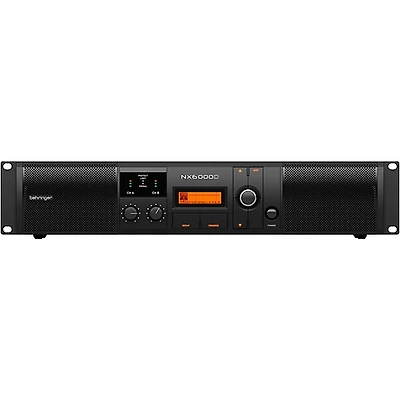 Behringer NX6000D 6,000W Power Amplifier With DSP