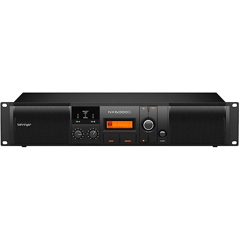 Behringer NX6000D 6,000W Power Amplifier With DSP