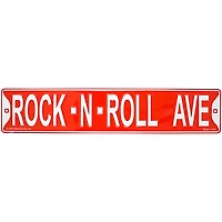AIM Rock-N-Roll Avenue Street Sign