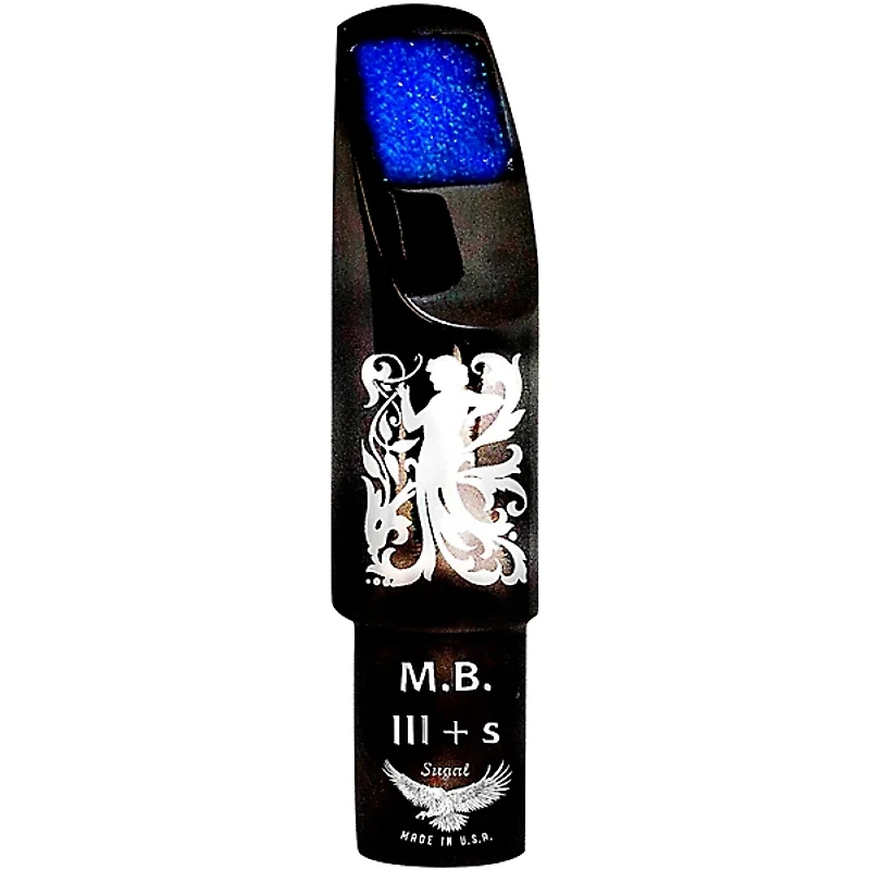 Sugal MB III + s Black Hematite Laser Enhanced Tenor Saxophone Mouthpiece