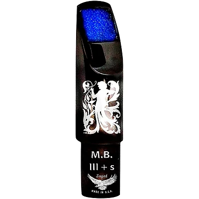Sugal MB III + s Black Hematite Laser Enhanced Tenor Saxophone Mouthpiece