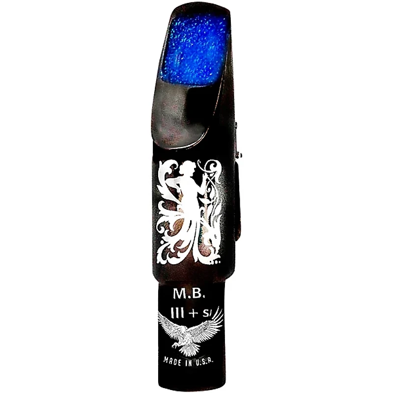 Sugal MB III + s Black Hematite Laser Enhanced Tenor Saxophone Mouthpiece
