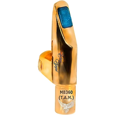 Sugal MB 360 TAM 18 KT HGE Gold-Plated Tenor Saxophone Mouthpiece 7